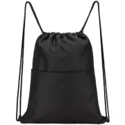 Drawstring Backpack Water Resistant String Bag Sports Sackpack Gym Sack with ...