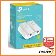 TP-Link TL-PA4010P KIT Powerline Ethernet Adapter AC Pass Through AV600 600Mbps