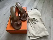 NIB Hermes Oasis Heel Sandal