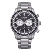 Citizen Men's Eco-Drive Chronoghraph Watch CA4500-91E Stainless Steel Blue
