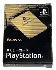 Boxed Genuine Sony Playstation 1 Memory Card 1MB Grey PS1 Official #8 (Preowned)