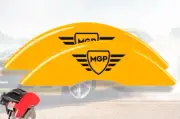 2004-2008 2010-2012 Toyota Hilux Front Yellow "MGP" Brake Disc Caliper Covers (for: Toyota)
