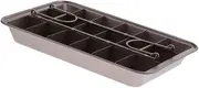 12'' Large Nonstick Cake Brownie Bakeware 18 Grid Pan Tins Mold Baking Tray, Type A