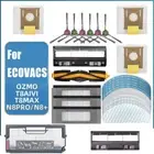 For ECOVACS DEEBOT OZMO T8 AIVI T8 MAX Plus Brush Filter Dust Bags Accessories