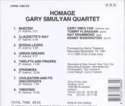 GARY SMULYAN - HOMAGE (TO PEPPER ADAMS) NEW CD