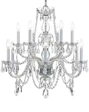 Crystorama 12-Light Traditional Crystal Chandelier