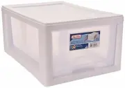 Stackable Modular Storage Drawers for Shoes & Other Small Items (2pk)