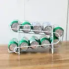 Can Dispenser Storage Fridge Pantry Kitchen Rack Organizer Holder Cupboard Shelf