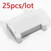 25 PVC Plastic Bobbins for DIY Jewelry Cord Storage and Display Packaging