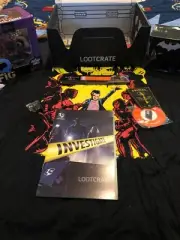 Complete "Investigate" Loot Crate Box April 2017 - Stranger Things + Batman XL