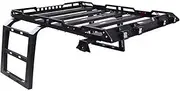 Aluminum/Steel Luggage Rack Cargo Carrier Roof Rack with Ladder
