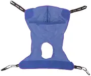 Invacare GR114 (Medium) Full Body Mesh Patient Sling w/Commode Opening