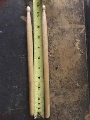 bubbas brand child sized drum sticks -2a- 12”