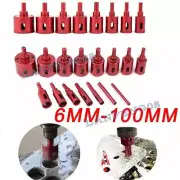 6-100mm Diamond Hole Saw Drill Bit Holes Cutter Saw Tile Glass Marble Ceramic
