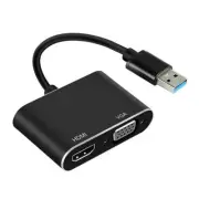 USB 3.0 to HDMI VGA Adapter Converter USB3.0 External Display Card 1080P Full HD