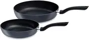 [Fissler] cenit 2-Piece Frying Pan Set (24 cm and 28 cm in Diameter), Coated Aluminium Frying Pans, Non-Stick Frying Pans