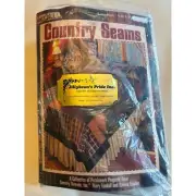 Vintage 1995 Patchwork Quilt Book with PRECUT Fabric Squares Kit Retails $115