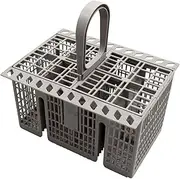 HUAYUWA Multifunctional Dishwasher Replacement Baskets Cutlery Storage Basket Accessories Compatible with Hot-point Dishwasher Basket (207X161X120mm)