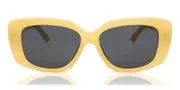Montana Eyewear MP56 Polarized MP56E Women’s Sunglasses Yellow Size 55