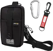 [RE ROUGH ENOUGH] Rough Enough Cell Phone Purse Small Crossbody Bag Man Purse for Men Shoulder Bag Tactical Pouch