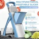 4 In 1 Vegetable Slicer Multifunction Mandolin Kitchen Food Chopper Dicer Grater