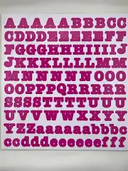 Creative Memories BOLD Large 1” ABC 123 Alphabet & Number Sticker Color YOU PICK