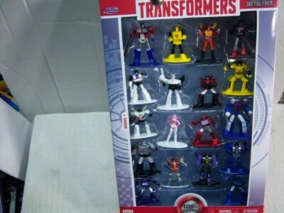 Jada Toys Transformers Nano Metalfigs 18 Piece Diecast Figures Series 1