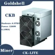 Goldshell CK-Lite Miner CKB ASIC 6.3TH/S 1200W 0.19W/G Nervos with Power Supply