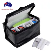 Fireproof Waterproof Lipo Battery Safety Bag 155x115x90mmWith Luminous Handle