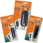 DrainX Hydro Pressure Drain Cleaning Bladder Pro - Fits 1" to 6" Drain Pipes - Unclogs Stubborn Blockages in Bathroom Sinks, Shower Drains, Bathtubs, Plumbing Pipes