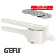 Gefu Presco Potato & Spaetzle Ricer Press Strainer Masher - 3 Disks