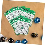 KOMBIUDA 60 Unique Bingo Game Cards for Boys and Girls Toddler Plaything Poo Bingo for Classroom Party Random