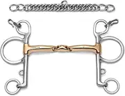 Cavalon Pelham Lozenge Savor Gold Curb Bit