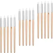 FONDOTIN 15Pcs Portable Polymer Clay Tools Gel Carving Pens Nail Art Dotting Pens Sculpture Tools for Patterns for Professional Home Use