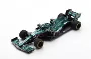 1/43 Spark Aston Martin AMR21 No.18 Cognizant F1 Team Bahrain Model Car GP S7673