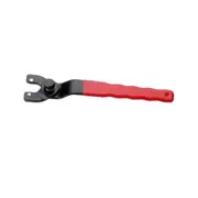 Adjustable Pin Wrench 10-40mm Angle Grinder Universal Nut Spanner Red