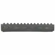 Gutterguard Gumleaf 2mm Hole size for Corrugated Roof Basalt colour 1200mm Long