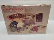 N.I.B.!! Hamilton Beach Food Processor Model 707. A CLASSIC!
