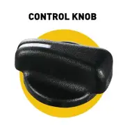 Control Knob Heater A/C Temperature HVAC Fan For Jeep Wrangler Dodge Ram 1999-04 (for: Jeep)