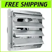 Rust-Proof Wall-Mount 16'' Exhaust Fan – Efficient Cooling with Touch Control