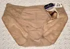 CUPID FINE Micro Lace Wonderful Edge Beige Nude Hipster Panty NEW Womens Sz S 5