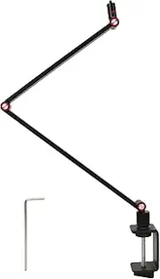 Desktop Projector Stand, Foldable and Rotatable, with Strength Clamp, Wide Compatibility for Most Projectors, Cameras, Mobile Phone Clips, 688g Lightweight Alloy Steel