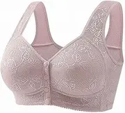 [Generic] Women Support Bras Button Shaping Cup Adjustable Shoulder Strap Large Size Bra Womens Bra Wireless