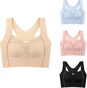 Maximum Support Sports Bra Size No Wire Bra Lace Rubberized Elastic Vest Style Long Underwear Plus Size