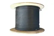8Ware 350m CAT6A Ethernet Shielded External LAN Cable Roll Connector Cord Black