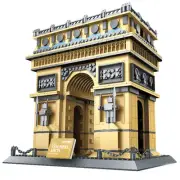 Hallisun Paris Arc De Triomphe Building Blocks Set, Regular Size Brick World ...