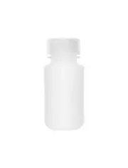 Eisco Labs 60ml Reagent Bottle, Wide Mouth with Screw Cap - HDPE Plastic