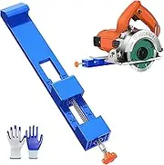 1Pcs Adjustable Cutting Machine Base Guide,Woodworking Tools,Electric Circular Saw Milling Positioning Clamp,Precision Wood Cutting Guide, Saw Guide for Circular Saw,for Precision Cutting and Milling