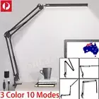 USB Dimmable Eye-Care LED Desk Lamp with Clamp Table Bedside Study Reading Light