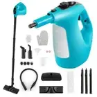 Costway Handheld Steam Cleaner 1400-W Multipurpose Corded Blue W/ Accessories